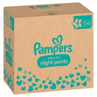 Pampers® Windeln Monatsbox baby-dry™ night pants Gr. 4 (9-15 kg) für Babys und Kleinkinder, 180 St.
