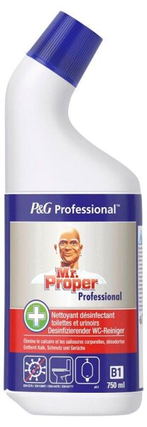 Mr. Proper Professional WC-Reiniger frisch, 750 ml