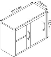 CP Schiebetürenschrank C 2000 Acurado, 5725-00...