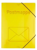 VELOFLEX Eckspanner Postmappe DIN A4 gelb, 1 St.