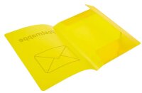 VELOFLEX Eckspanner Postmappe DIN A4 gelb, 1 St.