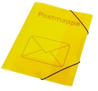 VELOFLEX Eckspanner Postmappe DIN A4 gelb, 1 St.