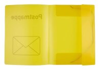 VELOFLEX Eckspanner Postmappe DIN A4 gelb, 1 St.