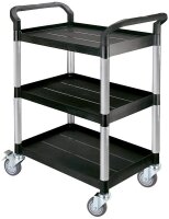 Etagenwagen schwarz 85,0 x 48,0 x 100,0 cm