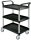 Etagenwagen schwarz 85,0 x 48,0 x 100,0 cm