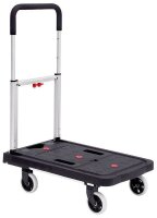 Transportwagen schwarz 68,0 x 41,0 x 92,0 cm bis 130,0 kg