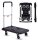 Transportwagen schwarz 68,0 x 41,0 x 92,0 cm bis 130,0 kg