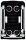 Transportwagen schwarz 68,0 x 41,0 x 92,0 cm bis 130,0 kg