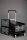 Transportwagen schwarz 68,0 x 41,0 x 92,0 cm bis 130,0 kg
