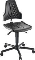 meychair XXL Arbeitsdrehstuhl W19-25-TR-PU ESD schwarz
