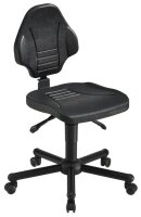 meychair XXL Arbeitsdrehstuhl W13-25-TR-PU schwarz