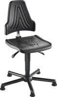 meychair XXL Arbeitsdrehstuhl W19-25-TG-PU ESD schwarz