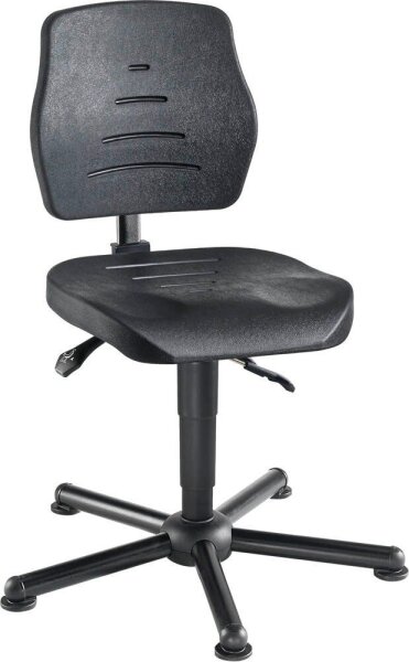 meychair XXL Arbeitsdrehstuhl W15-25-TG-PU schwarz