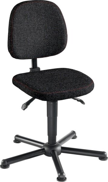 meychair XXL Arbeitsdrehstuhl W19-25-TG-ST schwarz