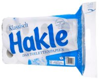 Hakle Toilettenpapier Klassisch 3-lagig, 8 Rollen