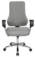 Topstar Bürostuhl Top Point Deluxe Stoff grau,...