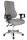 Topstar Bürostuhl Top Point Deluxe Stoff grau, Gestell chrom