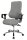 Topstar Bürostuhl Top Point Deluxe Stoff grau, Gestell chrom