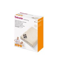 beurer UB 56 Teddy Double Wärmeunterbett beige 2x 60 W