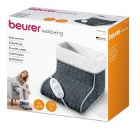 beurer FW 20 Cosy Fußwärmer grau 100 W