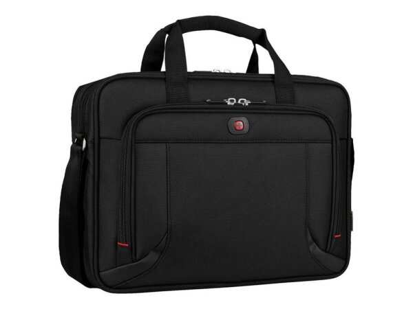 WENGER Laptoptasche Prospectus Kunstfaser schwarz 600649 bis 40,6 cm (16 Zoll)
