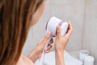 beurer Massagebürste FC 25 weiß, pink Kunststoff, 1 St.