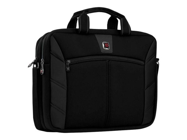 WENGER Laptoptasche Sherpa Kunstfaser schwarz 600653 bis 40,6 cm (16 Zoll)
