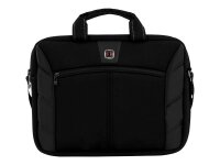 WENGER Laptoptasche Sherpa Kunstfaser schwarz 600653 bis 40,6 cm (16 Zoll)