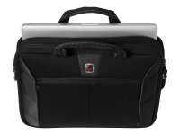 WENGER Laptoptasche Sherpa Kunstfaser schwarz 600653 bis 40,6 cm (16 Zoll)
