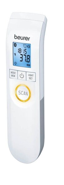 beurer FT 95 Bluetooth® Fieberthermometer weiß
