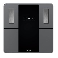 beurer Körperanalysewaage BF 500 Super Black Edition schwarz für max. 180,0 kg