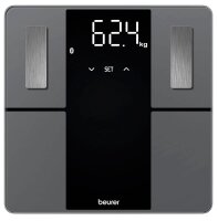 beurer Körperanalysewaage BF 500 Super Black Edition schwarz für max. 180,0 kg