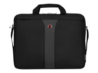 WENGER Laptoptasche Legacy Kunstfaser schwarz/grau 600654 bis 43,2 cm (17 Zoll)
