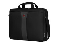 WENGER Laptoptasche Legacy Kunstfaser schwarz/grau 600654 bis 43,2 cm (17 Zoll)