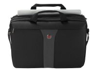 WENGER Laptoptasche Legacy Kunstfaser schwarz/grau 600654 bis 43,2 cm (17 Zoll)