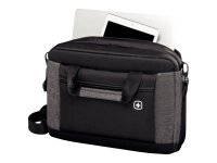 WENGER Laptoptasche Underground Kunstfaser schwarz/grau 601057 bis 40,6 cm (16 Zoll)