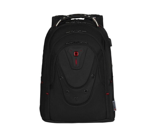 WENGER Laptop-Rucksack Ibex Ballistic Deluxe Kunstfaser schwarz 26,0 l bis 40,6 cm (16 Zoll)