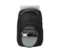 WENGER Laptop-Rucksack Ibex Ballistic Deluxe Kunstfaser schwarz 26,0 l bis 40,6 cm (16 Zoll)