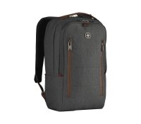 WENGER Laptop-Rucksack CityUpgrade Kunstfaser grau 15,0 l bis 40,6 cm (16 Zoll)