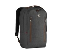 WENGER Laptop-Rucksack CityUpgrade Kunstfaser grau 15,0 l bis 40,6 cm (16 Zoll)