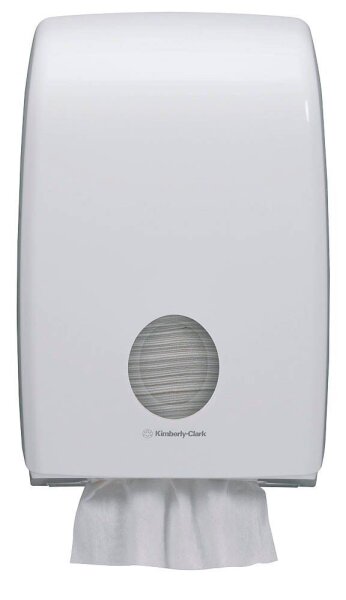 Aquarius® Papierhandtuchspender 6945 weiß Kunststoff, 1 St.