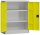 ClassiX Stahlschrank X-530316 zinkgelb, lichtgrau 2 Fachböden 80,0 x 38,0 x 100,0 cm, aufgebaut, 1 St.