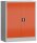 ClassiX Stahlschrank X-530314 feuerrot, lichtgrau 2 Fachböden 80,0 x 38,0 x 100,0 cm, aufgebaut, 1 St.