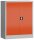 ClassiX Stahlschrank X-530314 feuerrot, lichtgrau 2 Fachböden 80,0 x 38,0 x 100,0 cm, aufgebaut, 1 St.