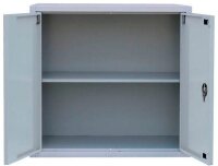 LÜLLMANN Stahlschrank 530300 lichtgrau 1 Fachboden 80,0 x 38,3 x 75,0 cm, aufgebaut, 1 St.