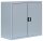 LÜLLMANN Stahlschrank 530300 lichtgrau 1 Fachboden 80,0 x 38,3 x 75,0 cm, aufgebaut, 1 St.