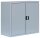 LÜLLMANN Stahlschrank 530300 lichtgrau 1 Fachboden 80,0 x 38,3 x 75,0 cm, aufgebaut, 1 St.