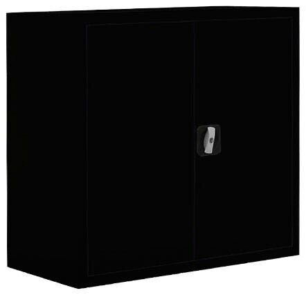 LÜLLMANN Stahlschrank 530309 tiefschwarz 1 Fachboden 80,0 x 38,3 x 75,0 cm, aufgebaut, 1 St.