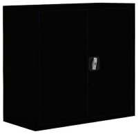 LÜLLMANN Stahlschrank 530309 tiefschwarz 1 Fachboden...