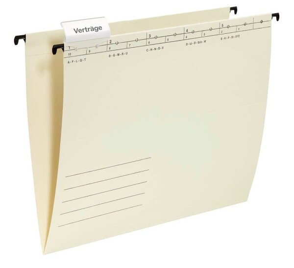 Hängemappen chamois, 25 St.